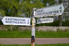 Cotswold sign